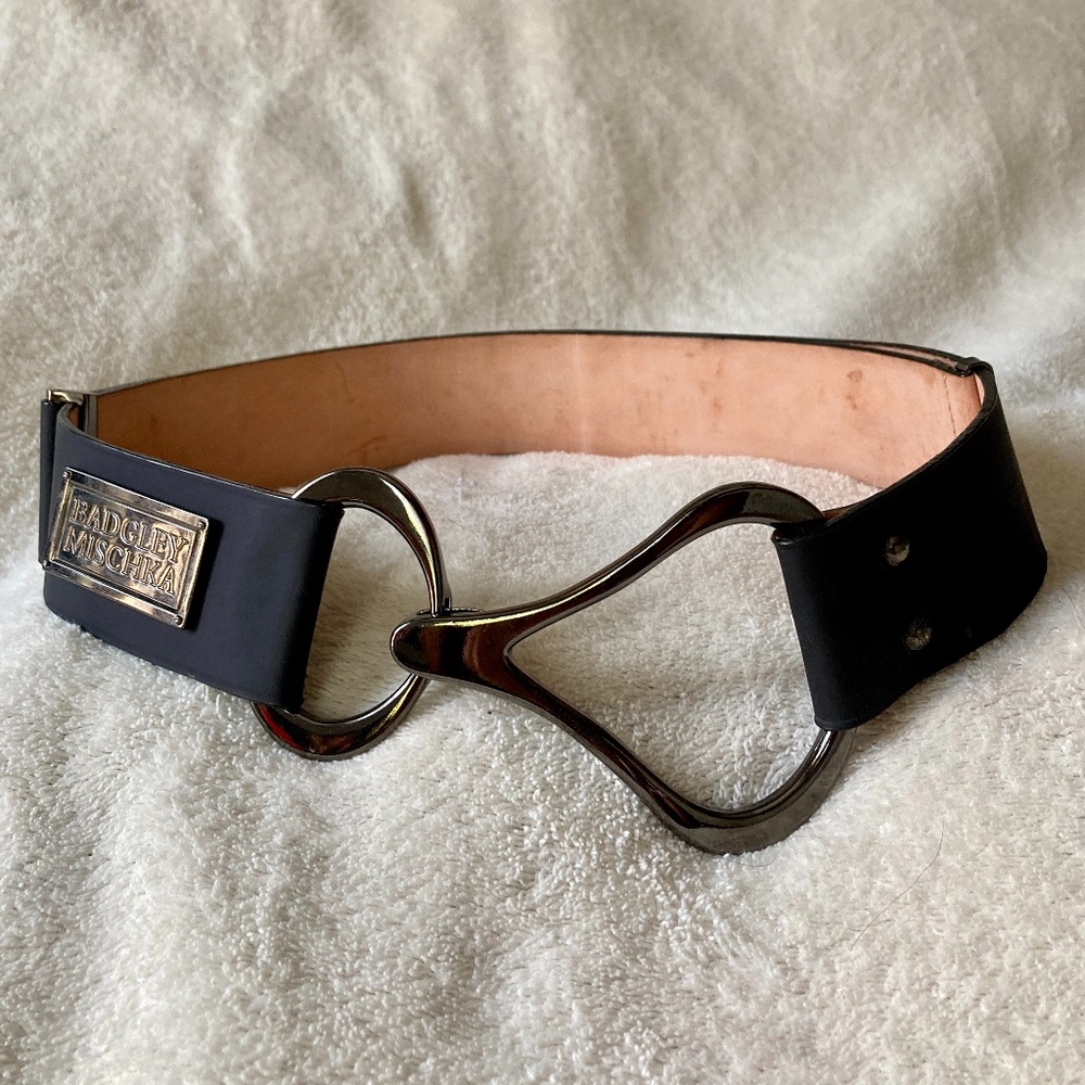 Badgley Mischka OSFA Contour Strap Waist Belt